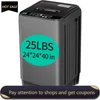Full Automatic Washing Machine with LED Display, 25 lbs Portable Washer Drain Pump, Come with a Glass Cover, 8 Programs 1