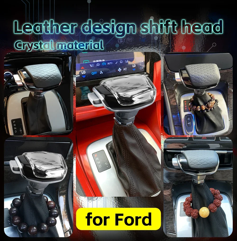 Gear Shift Knob head Shifter Lever For Ford Mondeo Mk4 Focus 2 3 S Max Fiesta ev