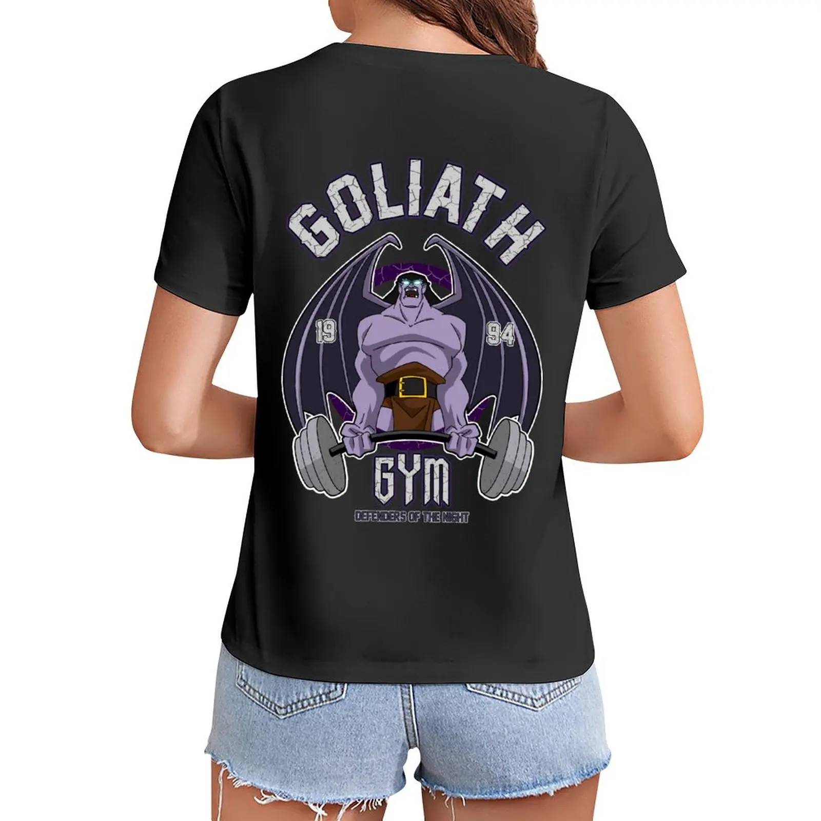 

Goliath Gym T-Shirt korean fashion animal prinfor kawaii clothes Womens clothing