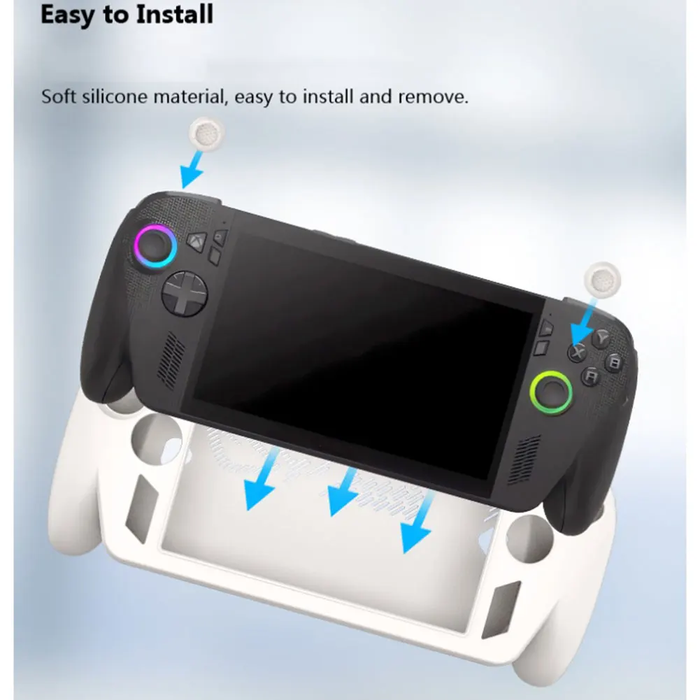 ASUS ROG Xbox Ally X Silicone Case, Shockproof Scratch-Resistant Soft Shell Protective Cover 11 ASUS ROG Xbox Ally X Silicone Case, Shockproof Scratch-Resistant Soft Shell Protective Cover 5