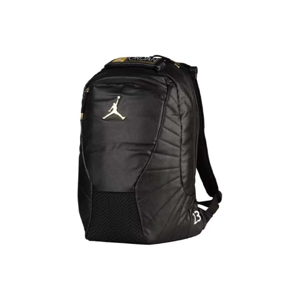 Air Jordan Backpack School Laptop Zipper Bag Unisex Large-capacity