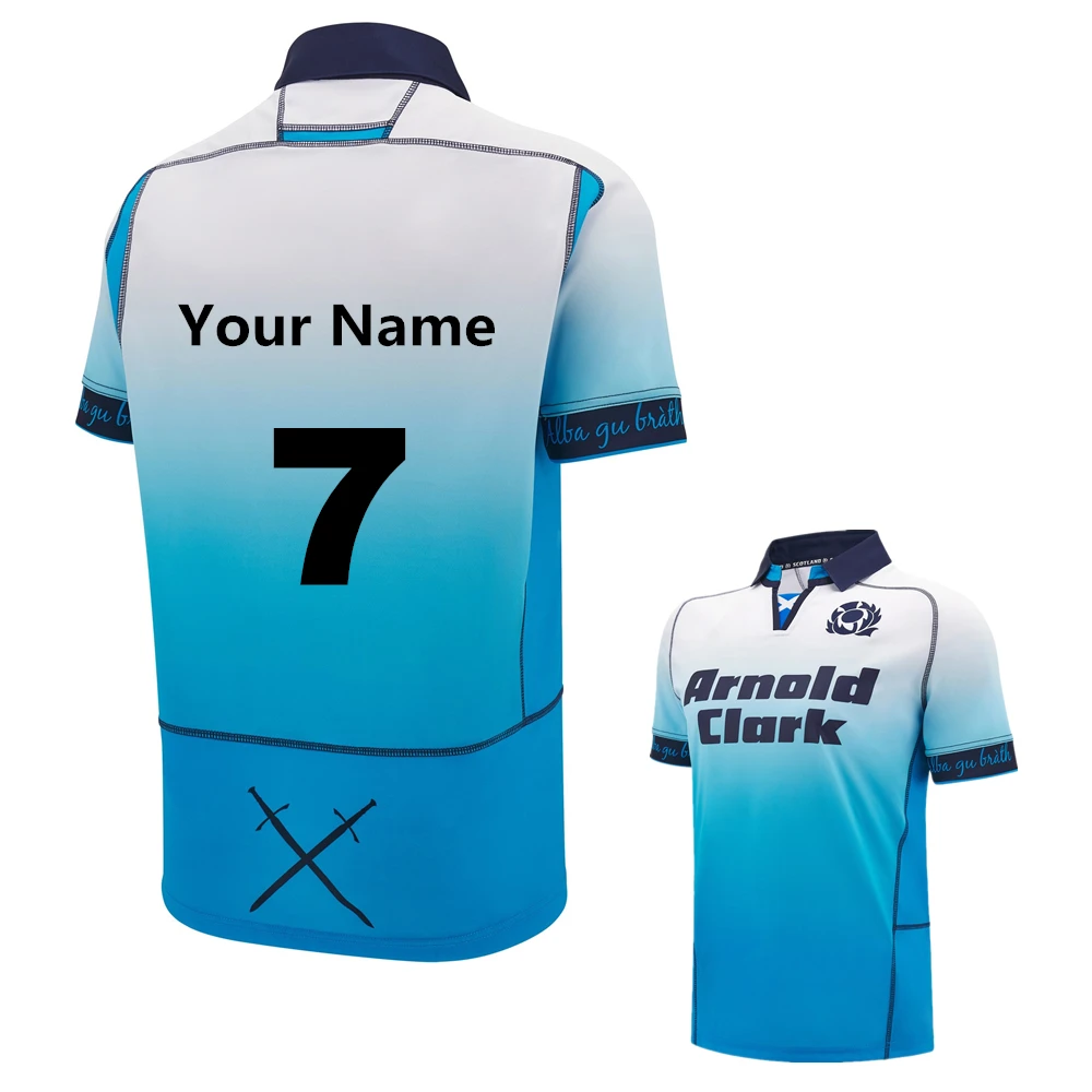 thumbnail image 1 of Camiseta de rugby de Escocia 2025, local y visitante, tallas S-5XL, 1 of 5