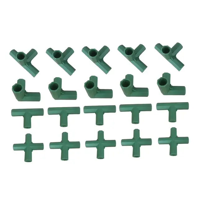 20X Tartós Üvegházhatású Ízületek Épületszerelvények Állványok