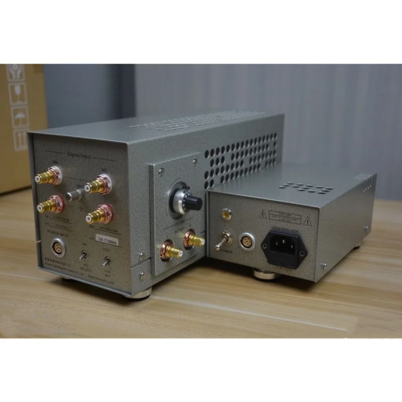LC-03 Line Magnetic Tube Amplifier LP-33 MM MC Tube Phono Amp ECC803SJJ *3 Gain: MM.51dB  MC.72dB Independent Power Supply