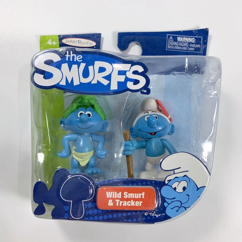 12pcs Cartoon Smurfs Figure Toys Smurfing Anime PVC Model Toys