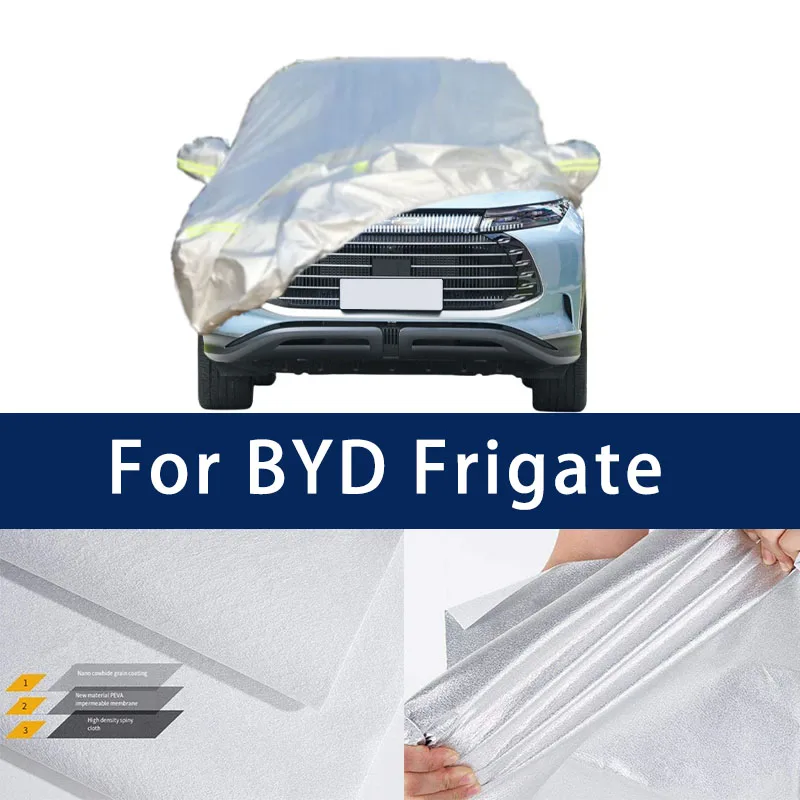 

Full car hood dust-proof outdoor indoor UV protection sun protection and scratch resistance For BYD Frigate Sun visor Windproof