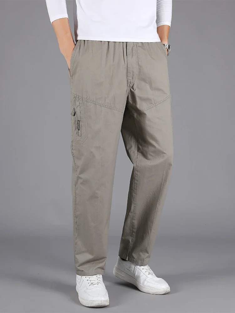 중년 남성 루즈하고 편안한 용수철, 다용도 패션, 여름 신상 