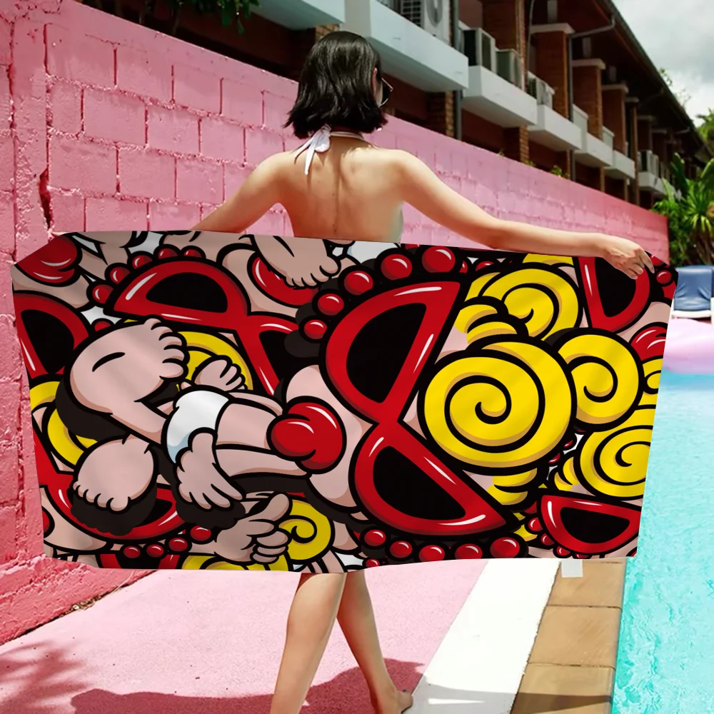 Japan Fashion Hysteric Mini Towel Microfiber Beach Towel Absorbent Quick dry Soft Yoga Swimming Resort Mountain Climbing Towel 4