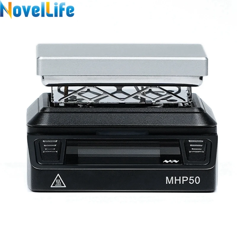 MHP50 Mini Hot Plate SMD Preheater Preheating Rework Station PCB Board Soldering Desoldering Heating Plate LED Strip Repair Tool 2