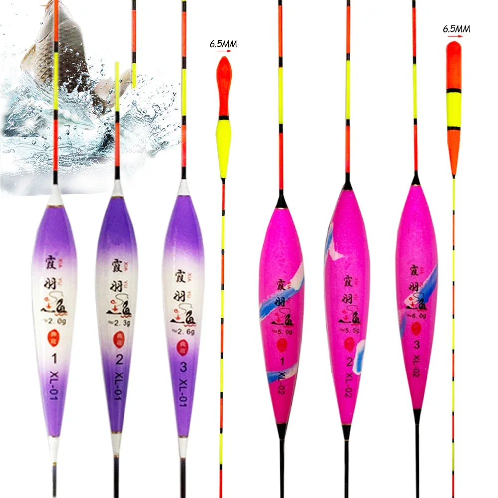 3pcs/Set Composite Nano Fishing Floats Shallow Water Vertical Fishing ...