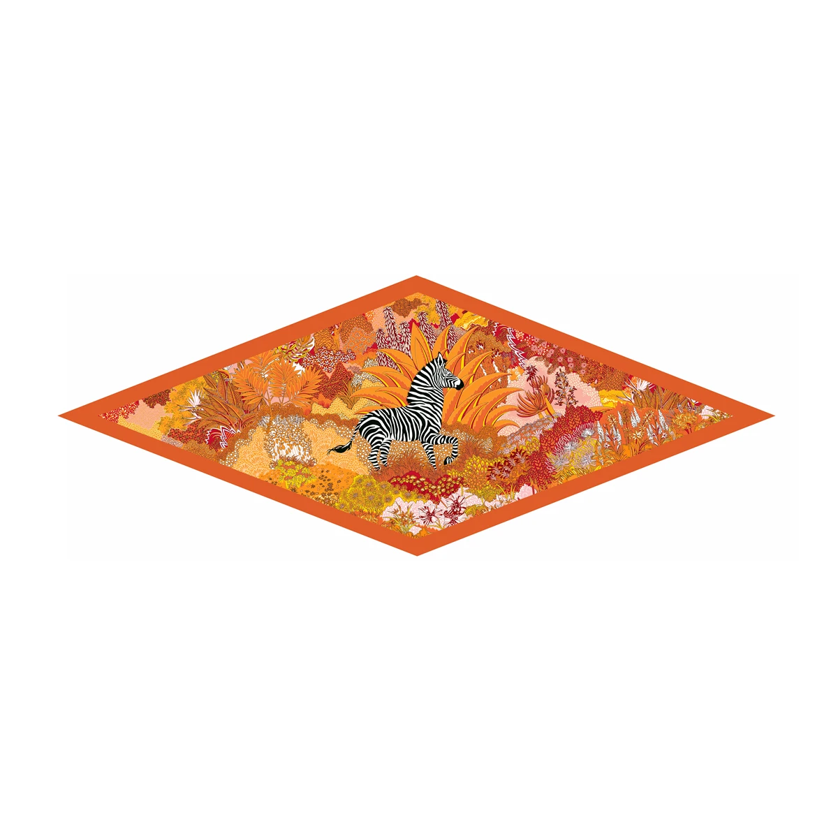2023 New Fashion Jungle Zebra Diamond Scarf Horse Brand Silk Scarf Woman Luxury Bandana Headband Hijab Foulard Neckerchief Shawl 6