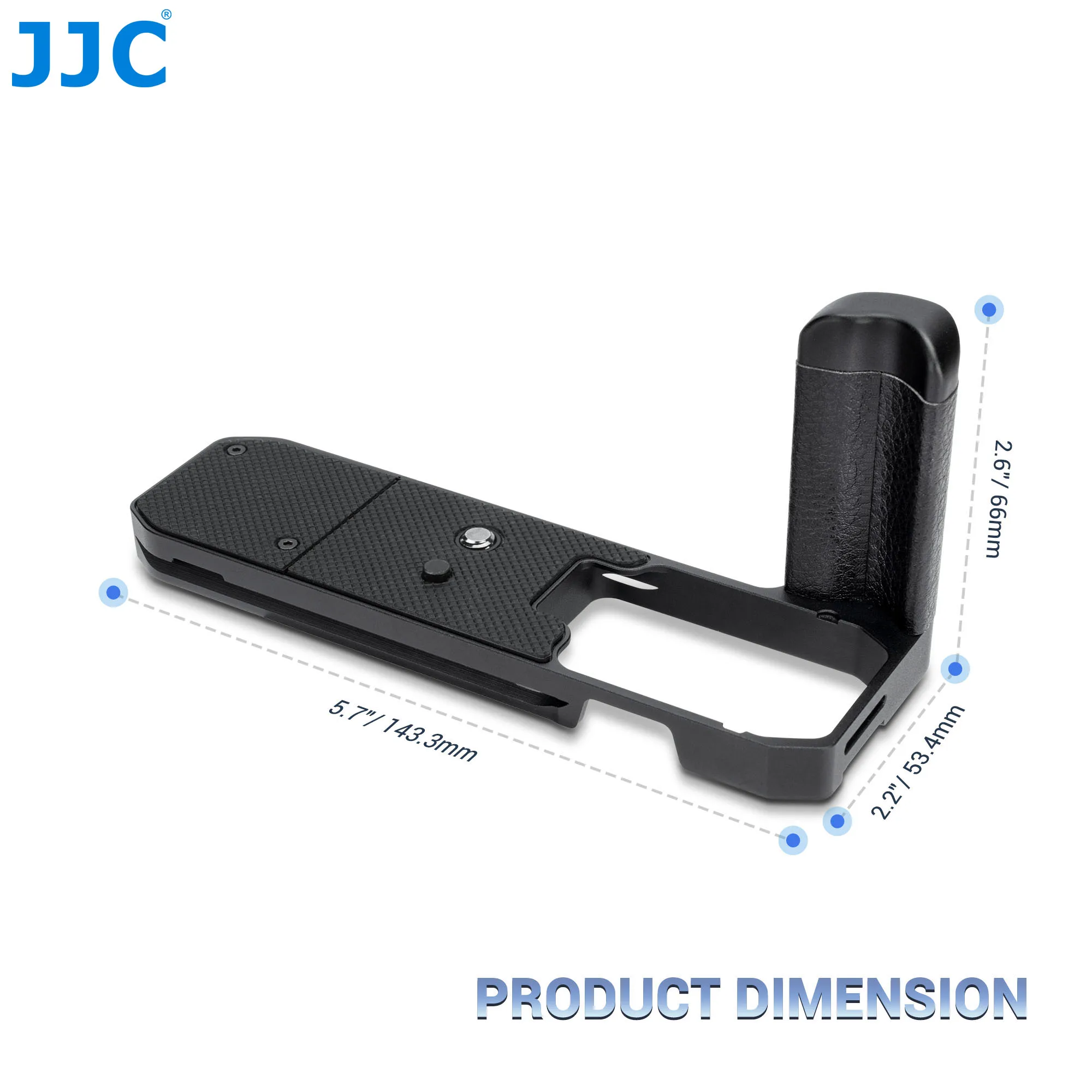 Jjc z f Handgriff L-förmiger Griff für Nikon z f Metall griff mit Arca Swiss Quick Release Plate Store Airtag für Arca-Stative – Detail 12