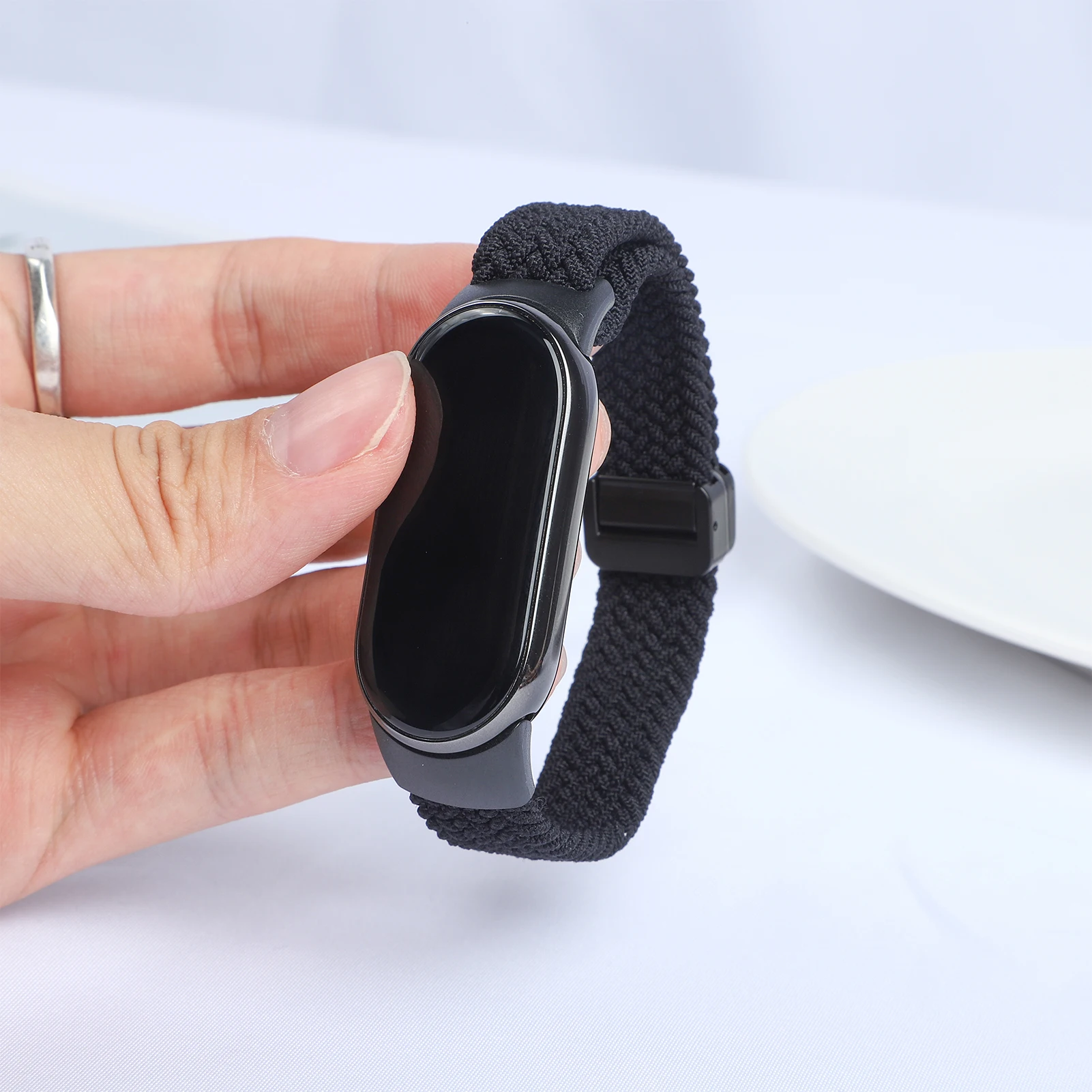 Breathable Braided Loop Magnetic Strap