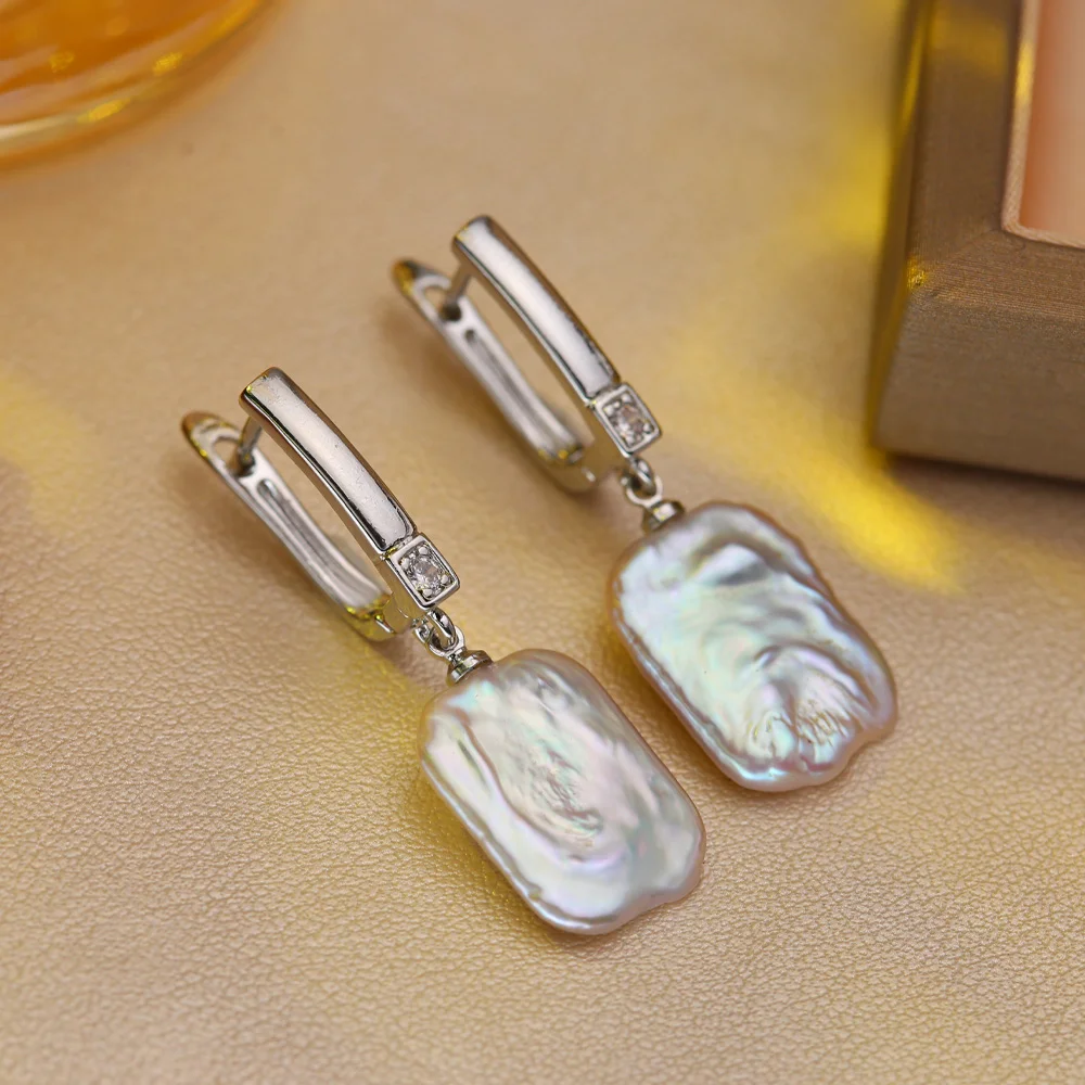 Elegant Freshwater Pearl Drop Earrings for Women - Long Pearl Jewelry Wholesale