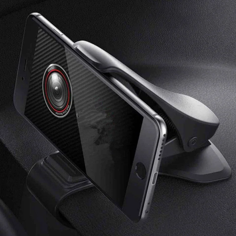Universal Car Phone Holder GPS Navigation Dashboard Phone Holder Mobile Clip Fold Mount Stand Bracket