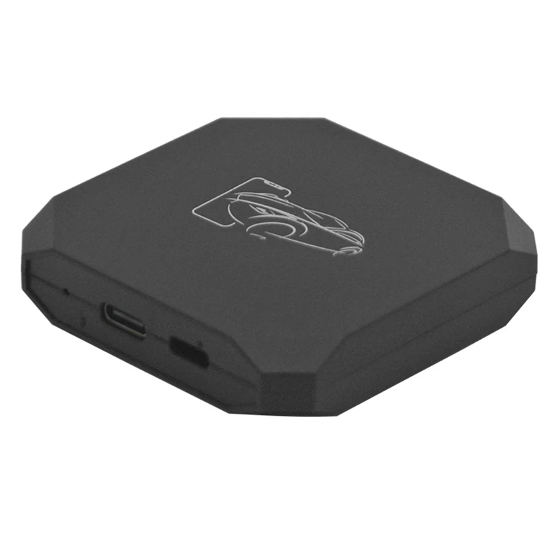 

Автомобильный беспроводной адаптер Carplay для проводных автомобилей Carplay для/Volvo/Benz/KIA/Hyundai Поддержка IOS 13 черный