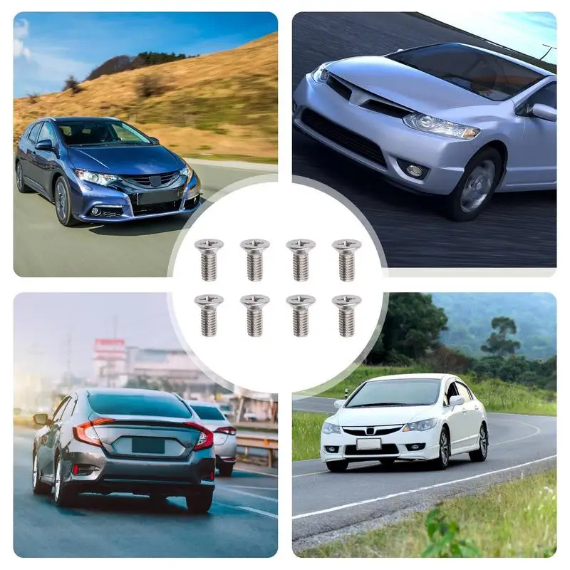 Brake Disc Rotor Screws Front Rear Brake Rotor Disc Screws Bolts Retaining Mounting Screw Set auto fasteners car screws Car Accessories