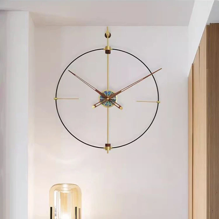 Description Picture 3 of itemModern Wall Clock Large Luxury Wall Watches Aesthetic Silent Clocks Elegant Stylish Bedroom Watch Living Room Home Decoration