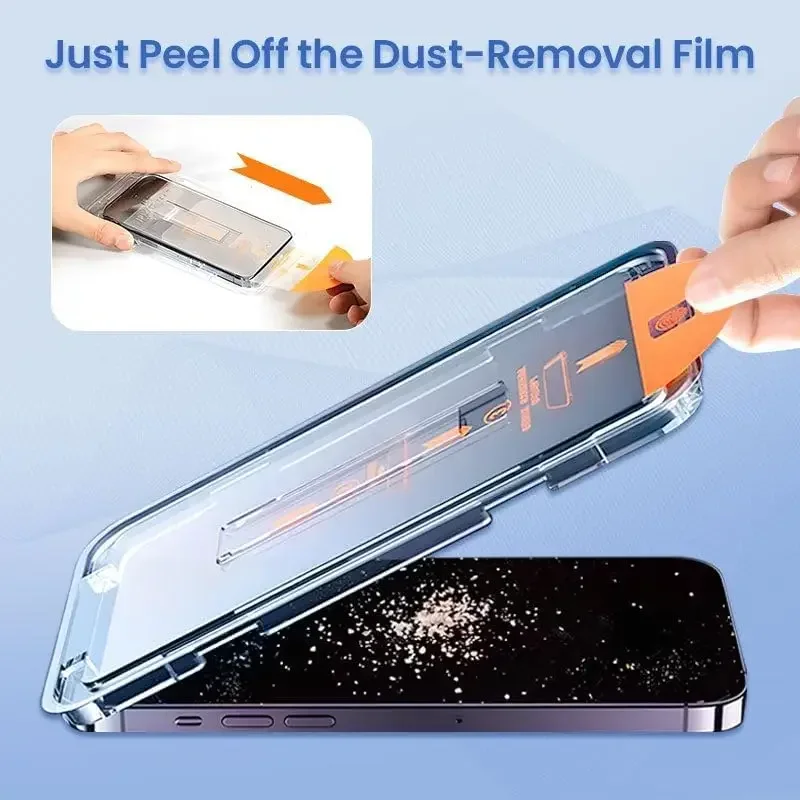 Premium HD Tempered Glass Screen Protector with Easy Installation Kit