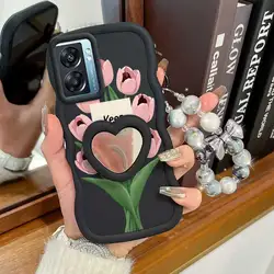 Set di Accessori per Telefono 3 Pezzi: Custodia Stay Happy, Laccio e Supporto