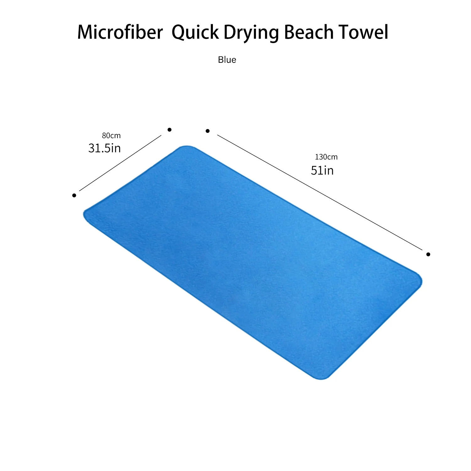 Serviette de sport extérieure à séchage rapide pour la plage_voghion.com