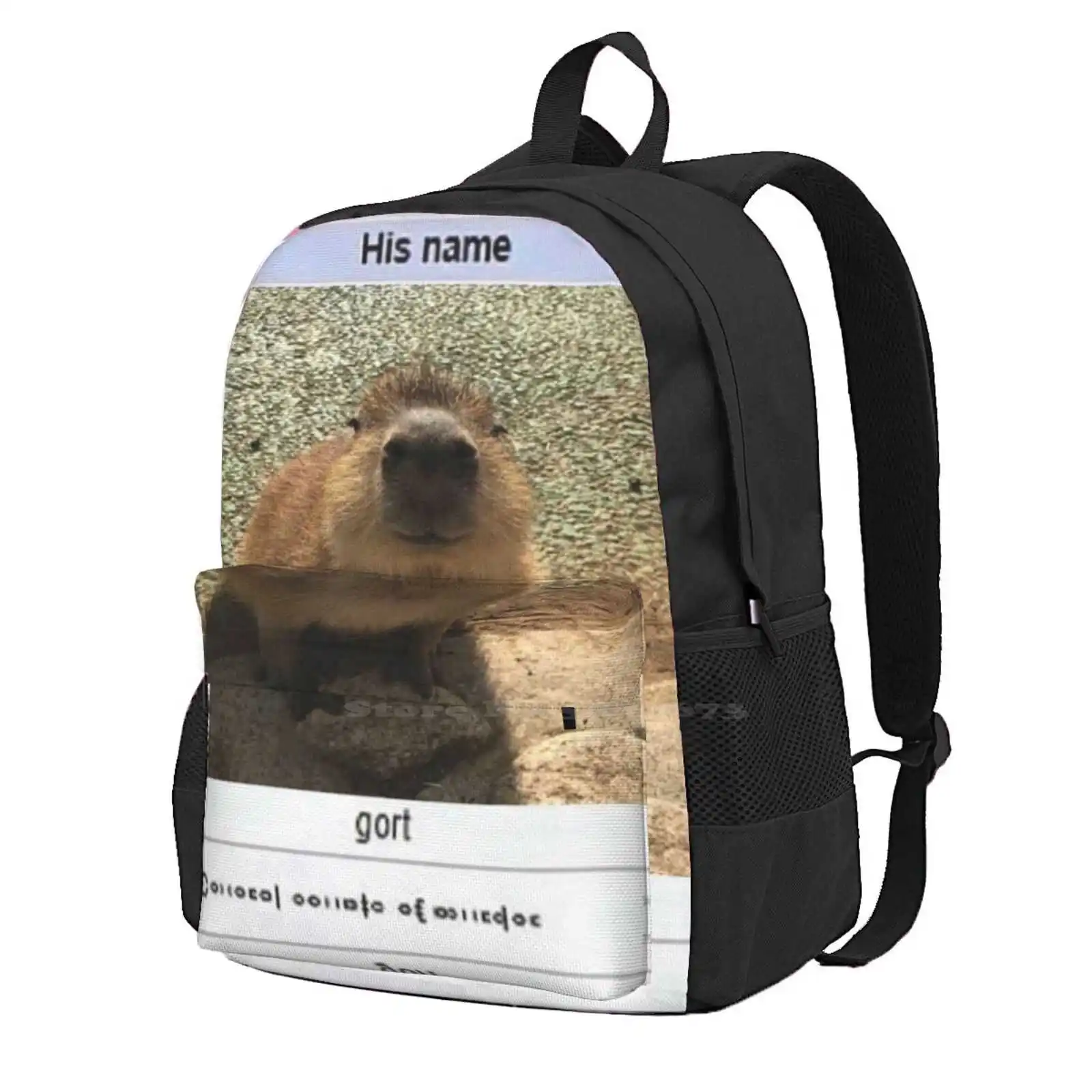

Gort Hot Sale Backpack Fashion Bags Capybara Gort