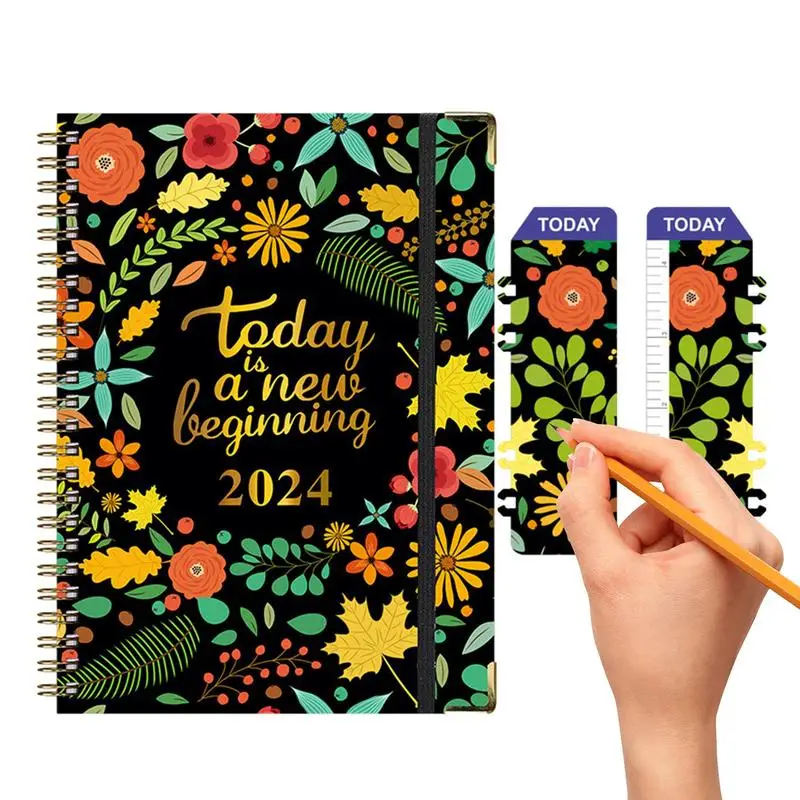 

Органайзер-планировщик на спирали с металлической Двойной спиралью