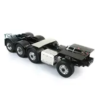 Lesu 1/14 RC Tractor Truck Metal Heavy-Duty Assembled Chassis For Diy 8*8 3363 Tamiyaya Model Th02599-Smt2 1
