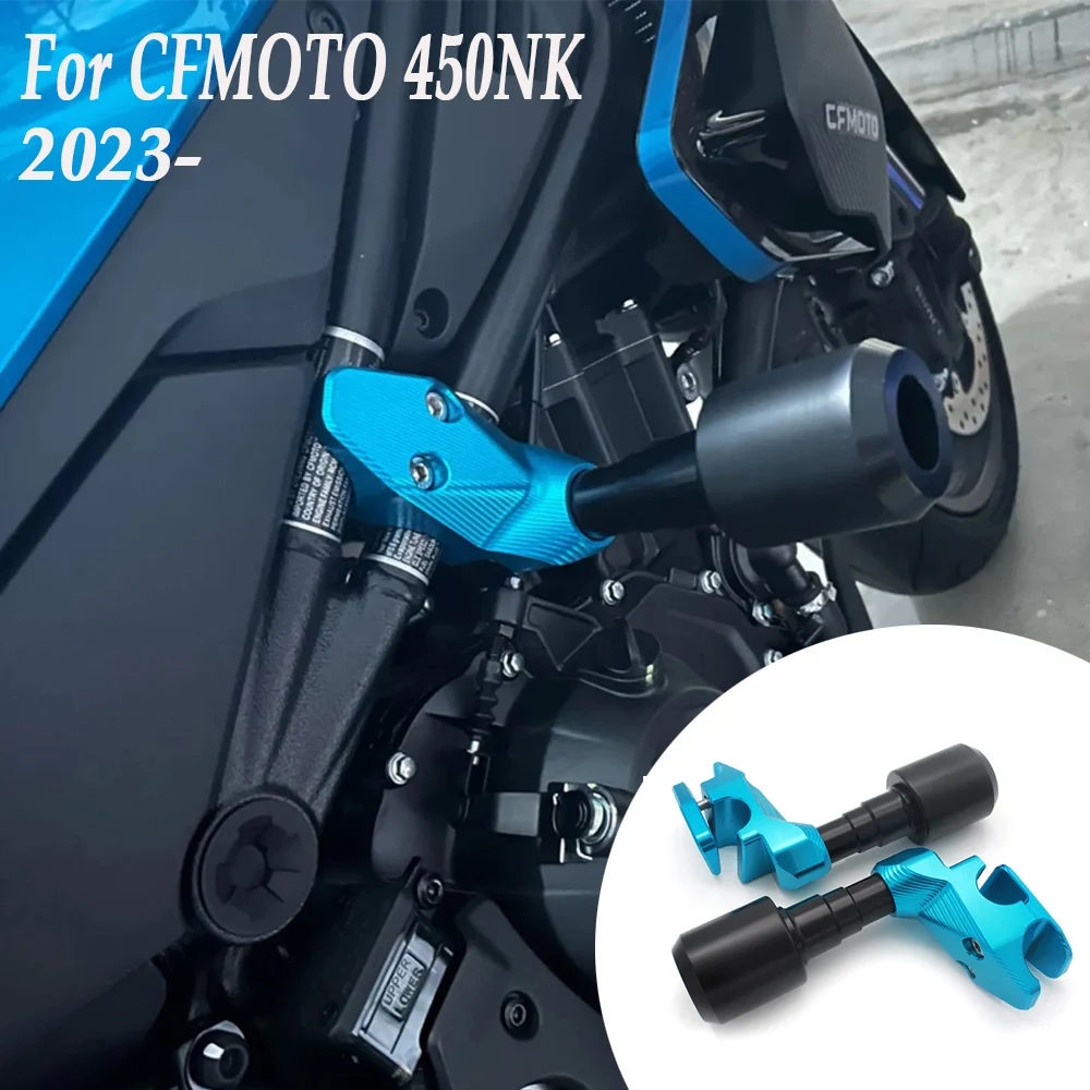 

2023 450NK Accessories Engine Protection Cover Frame Sliders Crash Pad For CFMOTO 450 NK Motorcycle Protector Guard NK450 NK 450