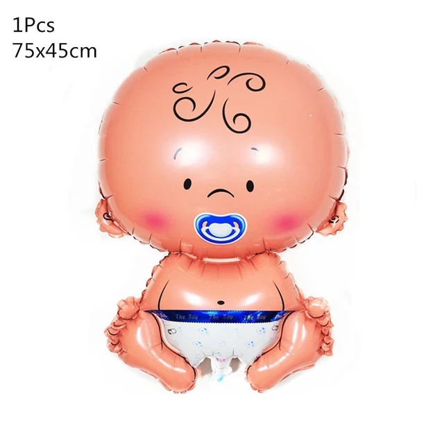 4D Transparent Baby Shower Boy Girl Bear Bubble Ball Kids 1st Birthday Party Blue Pink Helium Balloon Gender Reveal Decoration 1pc baby boy