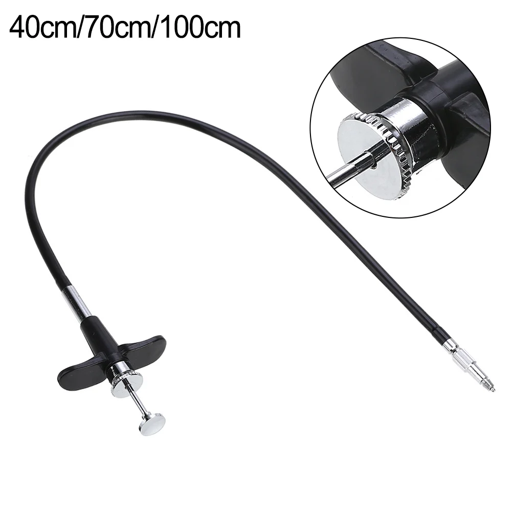 40/70/100cm Mechanical Shutter Release Control Cable Threaded Release Cable Wire Universal For Digital Cameras