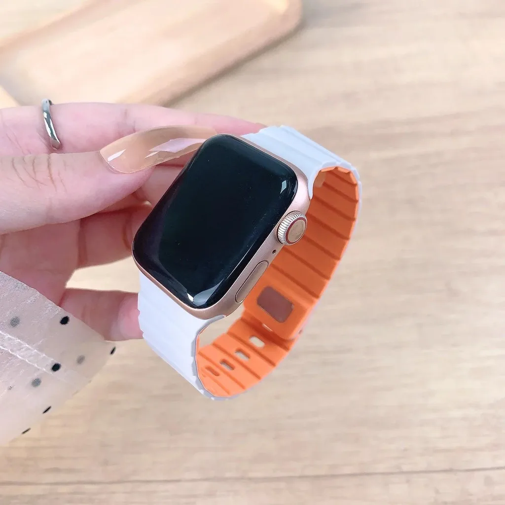 Silicone Magnetic Bracelet Watch Band