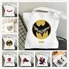 Batman-Man Women Canvas Shoulder Bag Female Tote Handbag Large Capacity Shopping Bags Fashion Girls Handbags Reusable Purse Gift 1