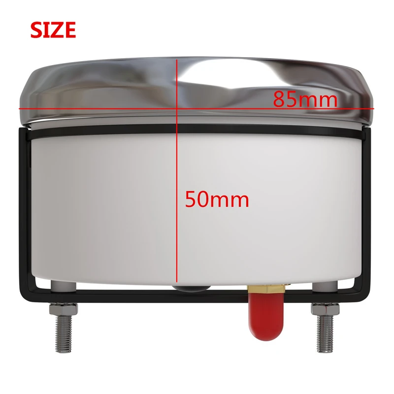 GPS 안테나가 있는 자동차 GPS 속도계, 트럭 보트 디지털 LCD 속도 게이지, 노트 나침반, 85mm