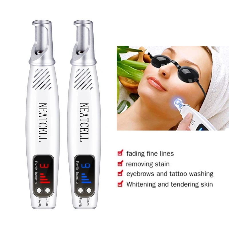 Picosecond Laser Pointer For Mole Dark Spot Pen Tattoo Acne Skin Pigment Portable Removal Machine Beauty Device_voghion.com
