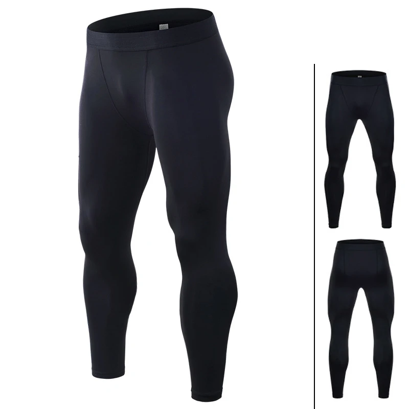 Men's Compression Sports Pants Fast Drying Fitness Running Tight Training tight compression pants