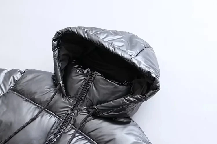 Women's Hoodies Parkas Jackets Coat Winter Warm Thick Hooded Long Sleeve Solid Elegant trazainsOutwear Hoody Woman Jacket Coats