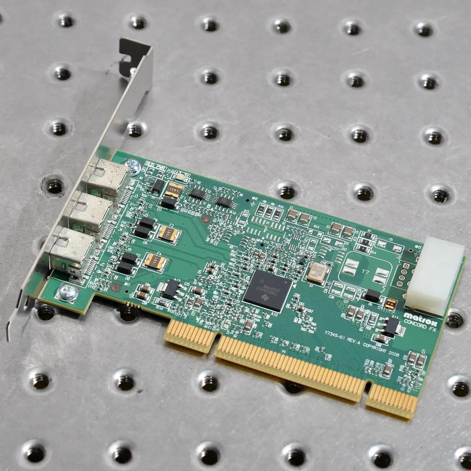 

Matrox Y7345-01 REV: изображение плата сбора данных