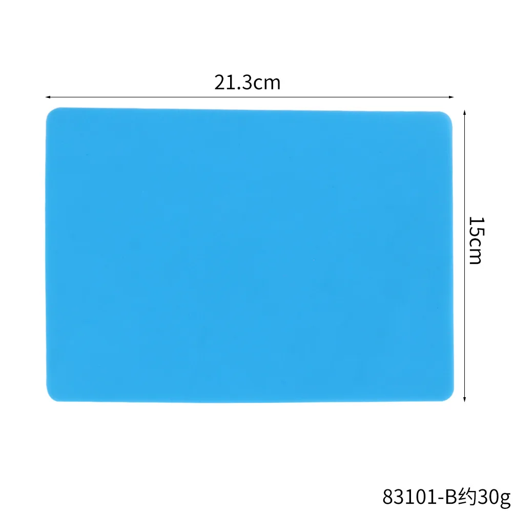 Silicone Food PlaceMat Kitchen Baking Rolling Pad Mat Waterproof Non-Slip Coaster Heat Insulation Cushion Holder Kitchen Tool