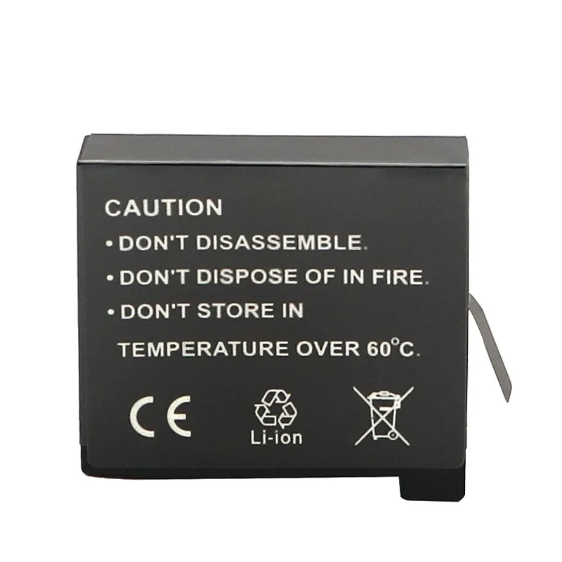Batteries pour GoPro Hero 12/11/10/9, Lot de 1 à 5, Autonomie Longue Durée