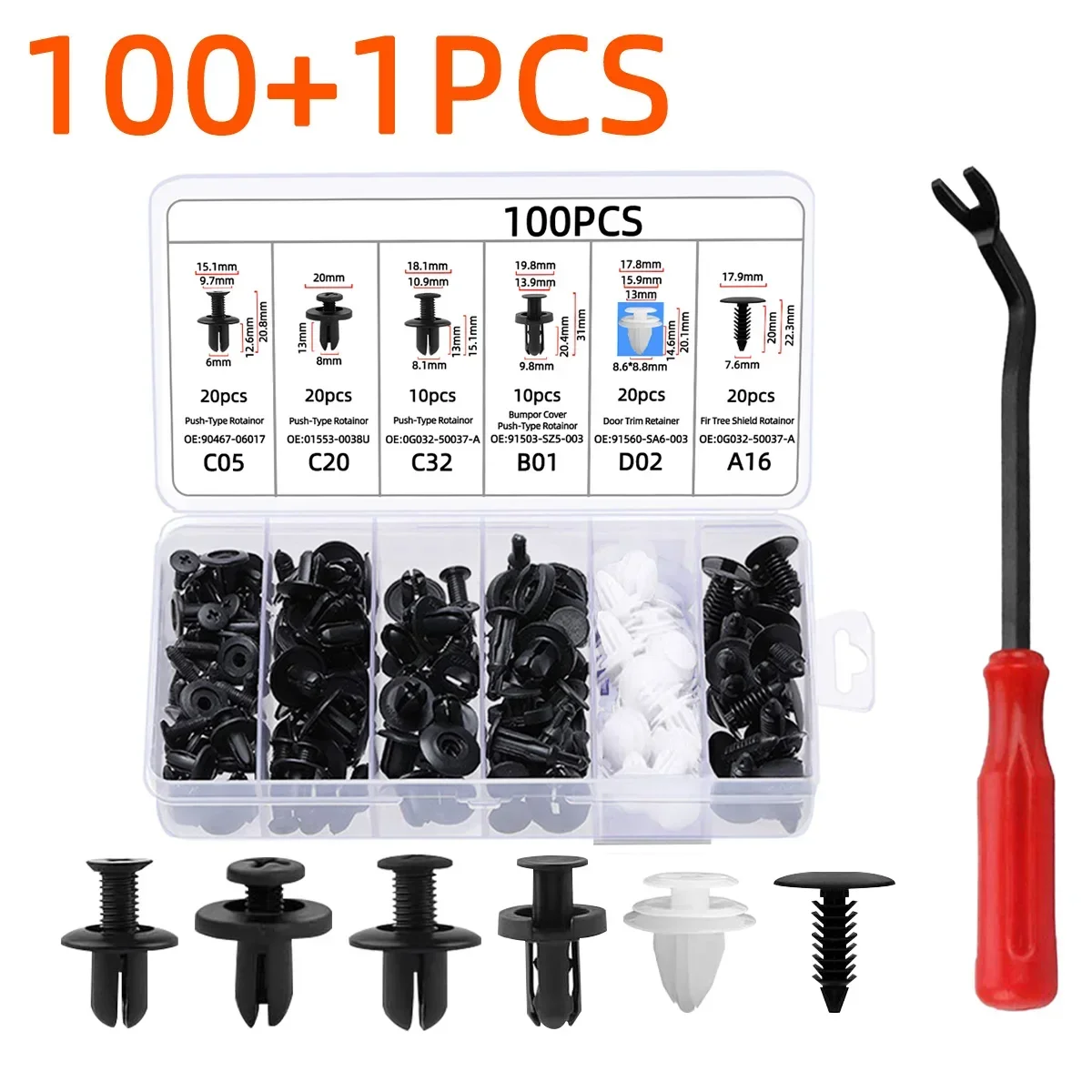 100PCS (1Tool)