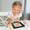 Sand Art Kit DIY Sand Painting Craft 12 Princess Sand Painting Cards 14 Color Montessori Toys Educational Toys For Kids Gifts 6