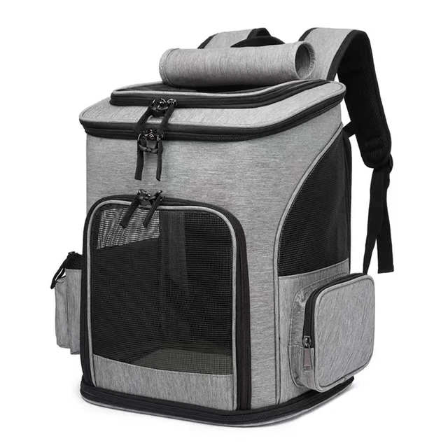 Expandable Cat Backpack Breathable Outgoing Travel Backpack Carrier