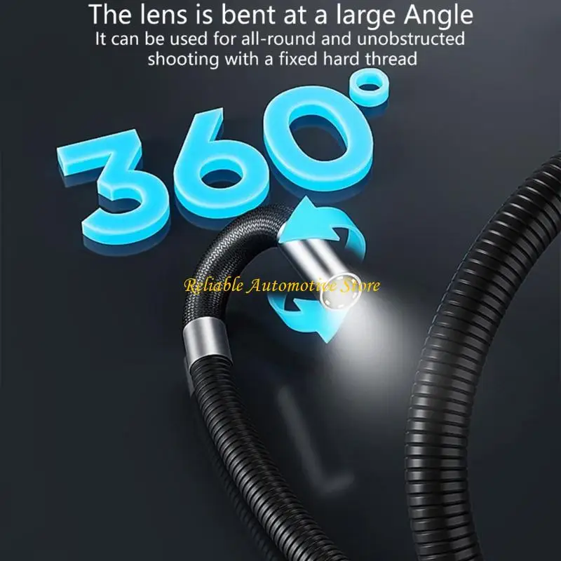 M68B 산업 내 검사 카메라 6/8mm 렌즈 1080p 6 LED 카메라 360도