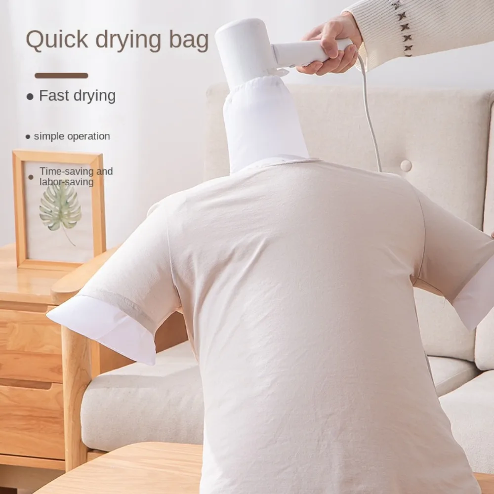 Quick Dry Clothes Bag Portable Folding Multiple Styles Drying Support Bag Breathable Travel Clothes Dryer Down 4