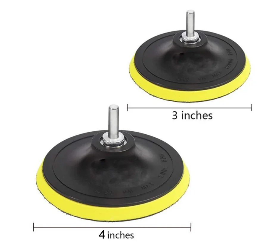 

Polishing Pad For Car Polisher 4 Inch Polishing Circle Buffing Pad Tool Kit For Car 3 Inch Polisher Discs Auto Cleaning Pads