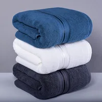 Serviette de bain épaisse 100% coton pour adulte, super absorbante, douce pour la peau, lavage du visage, salle de bain 5