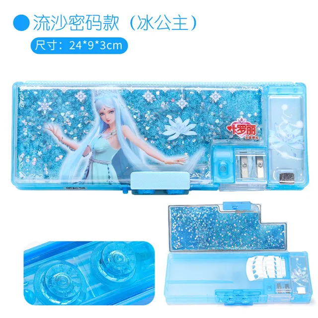 Astucci Rettangolari a vani in stile Giapponese 32 Astucci per matite astuccio Kawaii per ragazze materiale Escolar Estojo Etui Trousse Scolaire astuccio Estuche