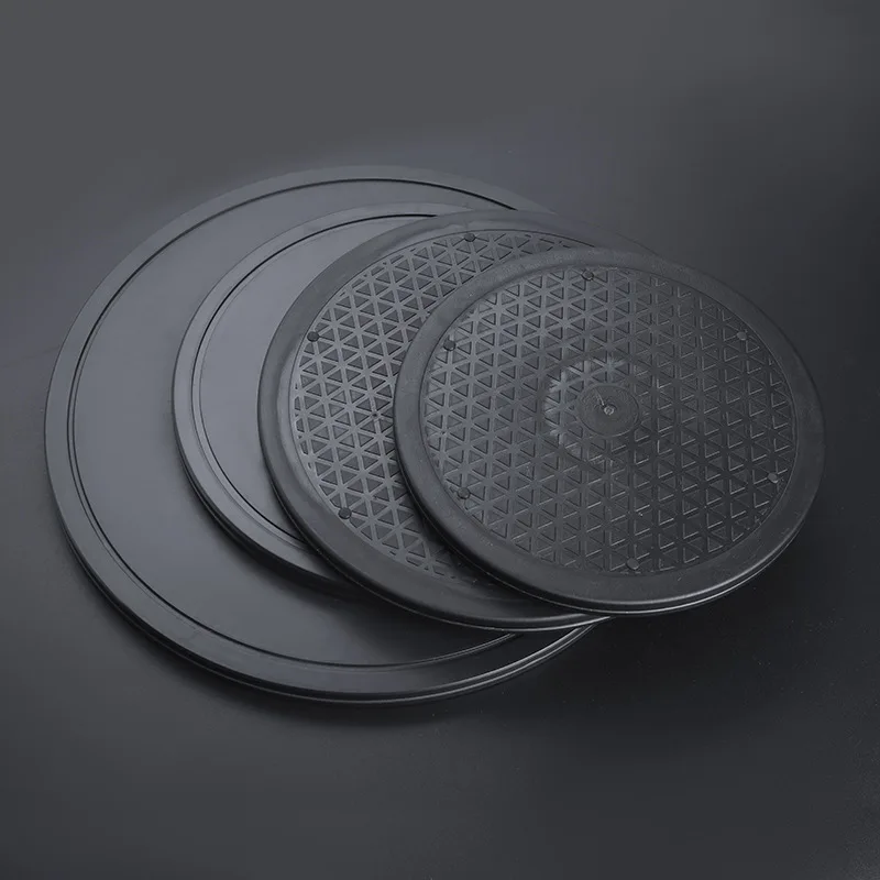 Plastic Packaging Turntable Pattern Anti-slip Pottery Wheel Ceramic Clay Tools Rotating Throwing Spinner Lazy Susan 10-40cm pottery wheel