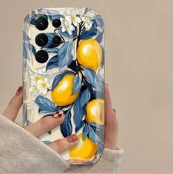 Fresh Lemon Fruit Clear Phone Case - S22 (Clear)